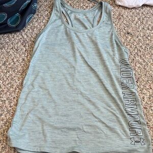 Under Armour Women's Light Green Tank Top